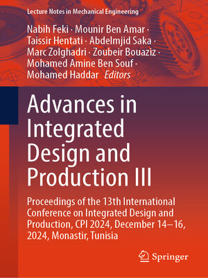 cover image of Advances in Integrated Design and Production III